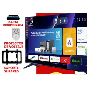 TV  43″ ALL NOVU SMART TV CON CAJITA INTERNA miniatura 2